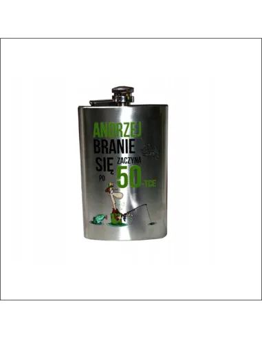 Piersiówki Jakość logo Firmy z Nadrukiem z logo 10 szt