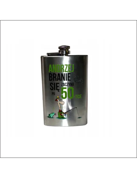 Piersiówki Jakość logo Firmy z Nadrukiem z logo 10 szt