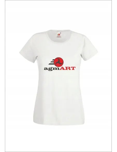 Koszulka z Nadrukiem 50 szt – Firmowym Damska 50 szt