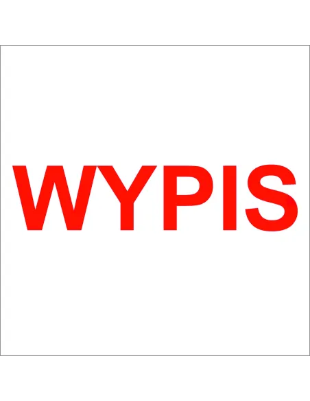 Pieczątka Wypis Tanie Pieczątki Personalizowany na Auto