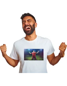 Koszulka z Nadrukiem Prezent dla Piłkarza Boisko na Prezent