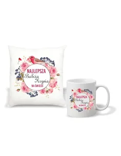 Kubek – Foto Poduszka Kubek Prezent Dzień Babci Dziadka