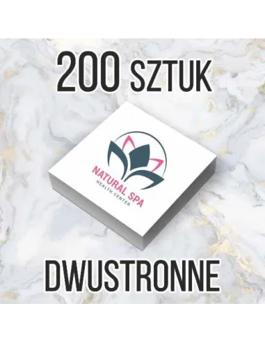 Wizytówki Kwadratowe 200 Szt. 48h Szybki Druk Express