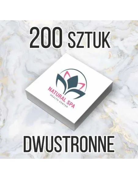 Wizytówki Kwadratowe 200 Szt. 48h Szybki Druk Express