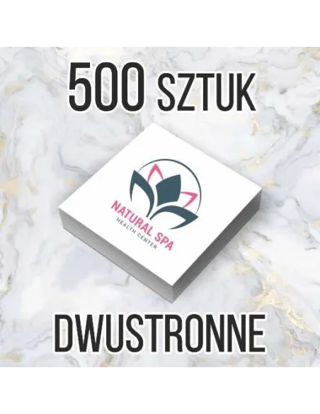 Wizytówki Kwadratowe 500 Szt. 48h Szybki Druk Express