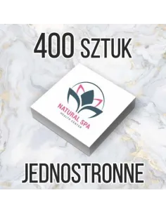 Wizytówki 400 szt Kwadratowe 48h Szybki Druk Express