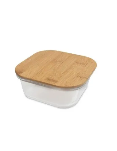 Szklane Pudełko Śniadaniowe 350 ml Nadrukiem logo szt