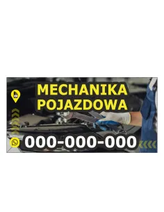 Baner Reklamowy Gotowe Wzory Banerów Mechanika Pojazdowa