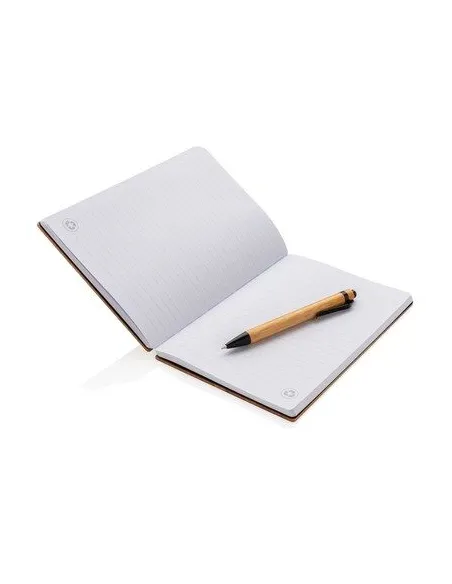 Bambusowy Notatnik A5 Notesy 20 szt Reklamowe Nadrukiem