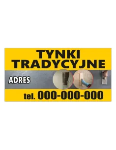 Baner Reklamowy Gotowe Wzory Banerów – Tynki Tradycyjne