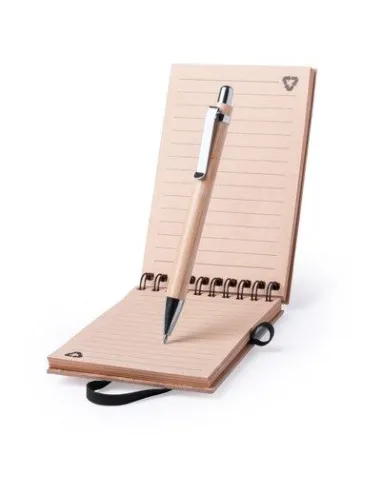 Bambusowy Notatnik Notesy Reklamowe 200 szt – Nadrukiem UV