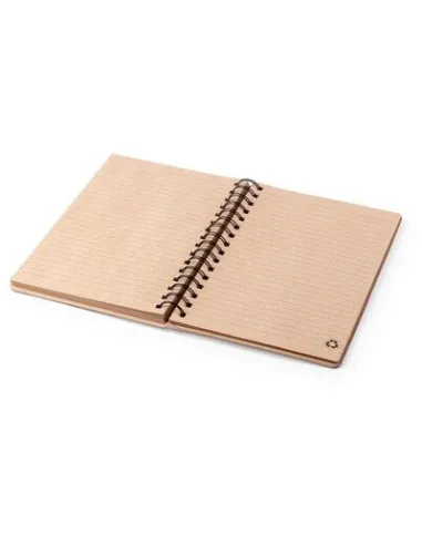 Bambusowy Notatnik A5 Notesy Reklamowe Nadrukiem UV logo