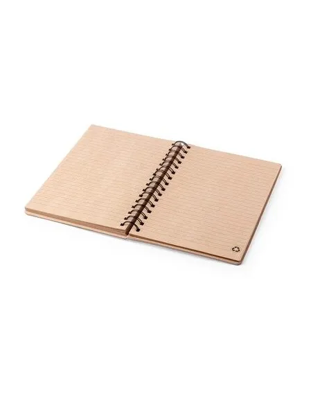 Bambusowy Notatnik A5 Notesy Reklamowe z Nadrukiem UV logo