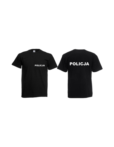 Koszulka z Nadrukiem – Shirt Koszulka Policyjna T Shirt