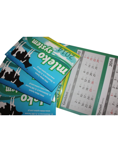 Kalendarze Reklamowe Ścienne Jednodzielne 2027 – 50 szt