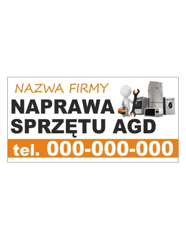 Baner Reklamowy Gotowe Wzory Banerów – Naprawa Sprzętu Agd