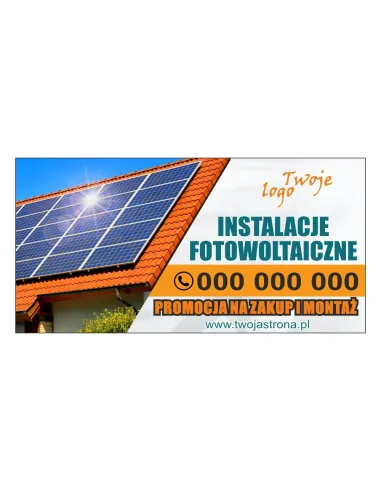 Baner Reklamowy Gotowe Wzory Banerów Instalacje z Nadrukiem