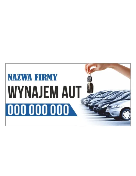 Baner Reklamowy Gotowe Wzory Banerów – Wynajem Aut