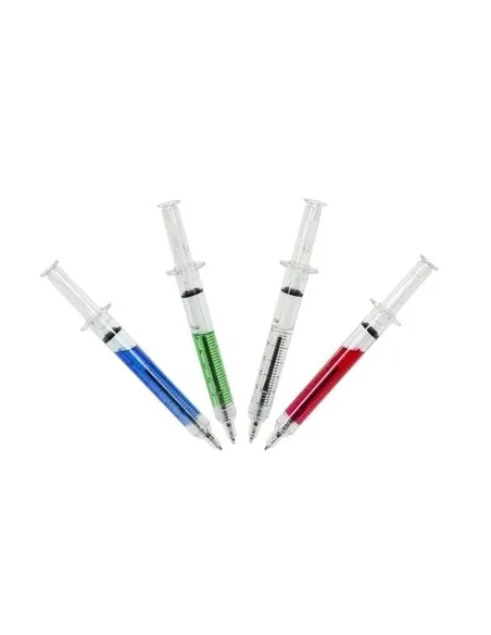 Długopisy Reklamowe Strzykawka Nadrukiem UV logo 25 szt