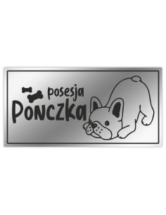 Uwaga Zły Pies Tabliczka Ostrzegawcza na Bramę Furtkę