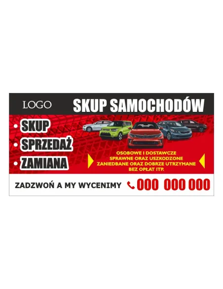 Baner Reklamowy Gotowe Wzory Banerów – Skup Samochodów