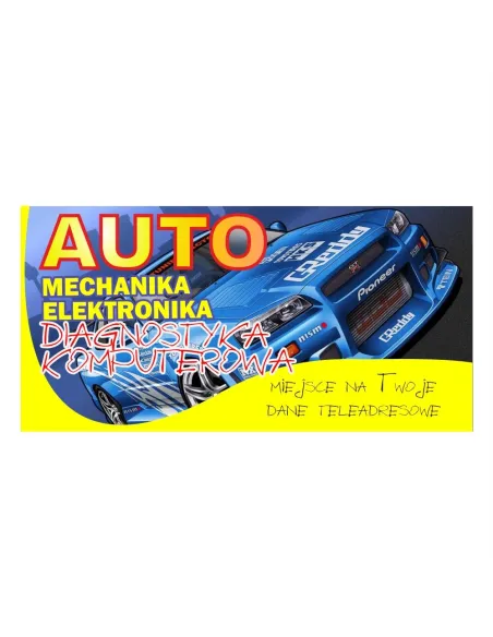 Baner Reklamowy Gotowe Wzory Banerów – Auto Mechanika