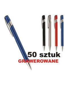 Długopis Metalowy Genius z 50 sztuk – Grawerem 50 sztuk