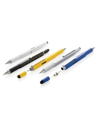 Długopisy Reklamowe 5W1 z – Nadrukiem UV logo 20 szt