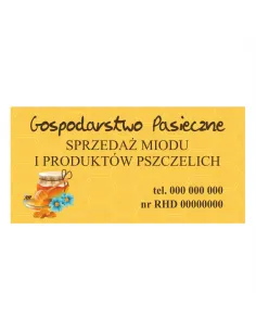 Baner – Sprzedaż Miodu Produktów Pszczelich Gotowy Projekt