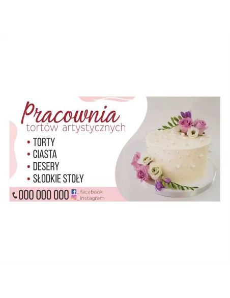 Baner Reklamowy Gotowe Wzory Banerów – Pracownia Tortów