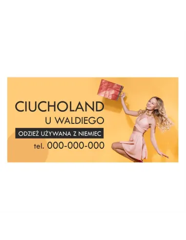 Baner – Odzież Używana Niemiec Gotowy Projekt Reklamowy