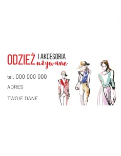 Baner – Odzież Akcesoria Używane Reklamowy Gotowe Wzory