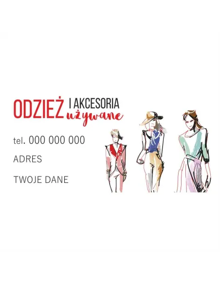 Baner – Odzież Akcesoria Używane Reklamowy Gotowe Wzory