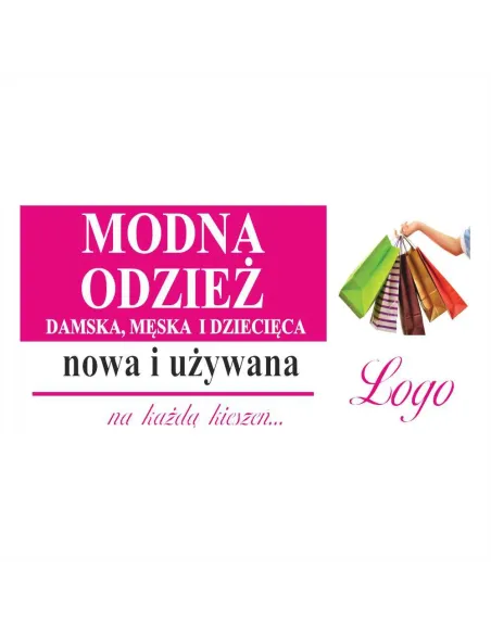 Baner Reklamowy Gotowe Wzory Banerów – Modna Odzież