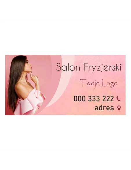 Baner Reklamowy Gotowe Wzory Banerów – Salon Fryzjerski