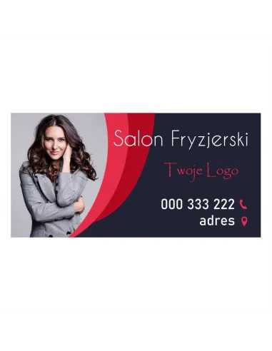 Baner Reklamowy Gotowe Wzory Banerów Salon Fryzjerski