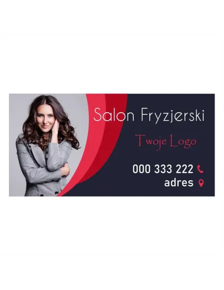 Baner Reklamowy Gotowe Wzory Banerów Salon Fryzjerski