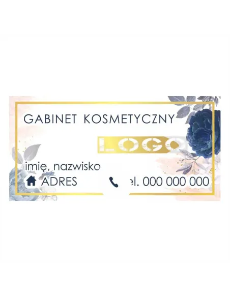 Baner Reklamowy Gotowe Wzory Banerów Gabinet Kosmetyczny