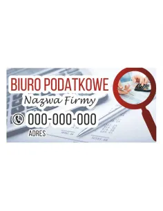 Baner Reklamowy Gotowe Wzory Banerów – Biuro Podatkowe