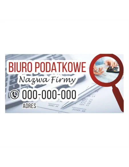 Baner Reklamowy Gotowe Wzory Banerów – Biuro Podatkowe