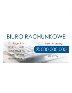 Baner Reklamowy Gotowe Wzory Banerów – Biuro Rachunkowe