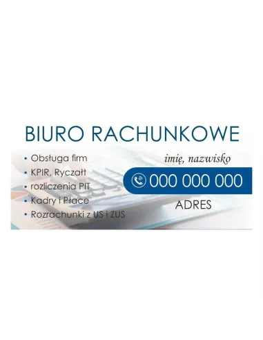 Baner Reklamowy Gotowe Wzory Banerów – Biuro Rachunkowe