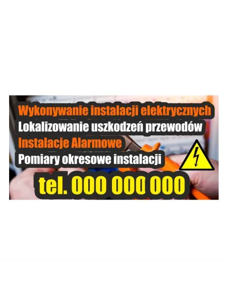 Baner – Wykonywanie Instalacji Elektrycznych Gotowy Projekt