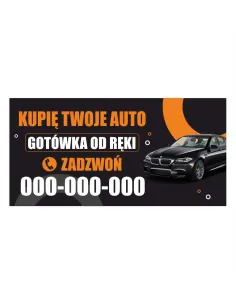 Baner Reklamowy Gotowe Wzory Banerów – Kupię Twoje Auto