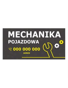 Baner Reklamowy Gotowe Wzory Banerów – Mechanika Pojazdowa