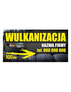 Baner – Wulkanizacja Reklamowy Gotowe Wzory Banerów
