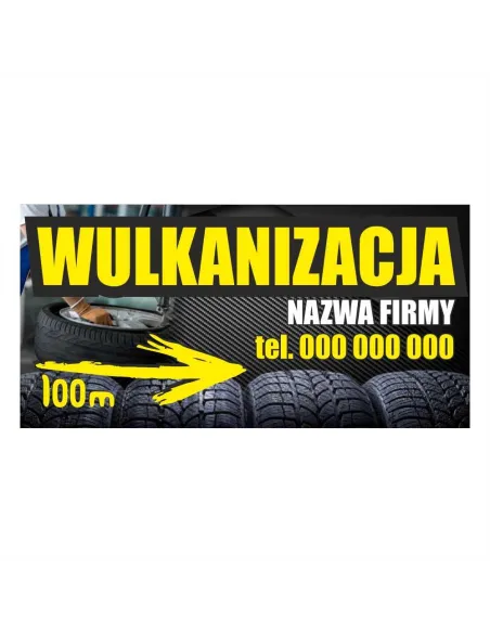 Baner – Wulkanizacja Reklamowy Gotowe Wzory Banerów