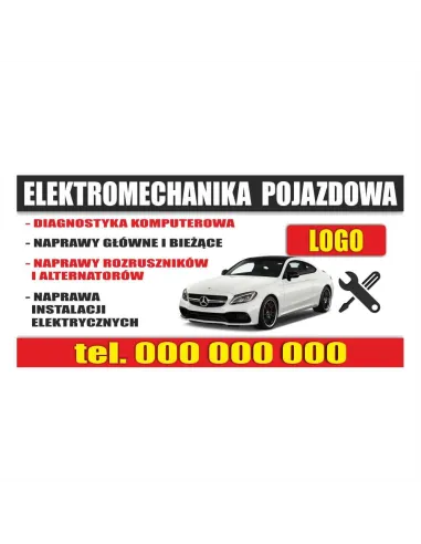 Baner Reklamowy Gotowe Wzory Banerów – Elektromechanika