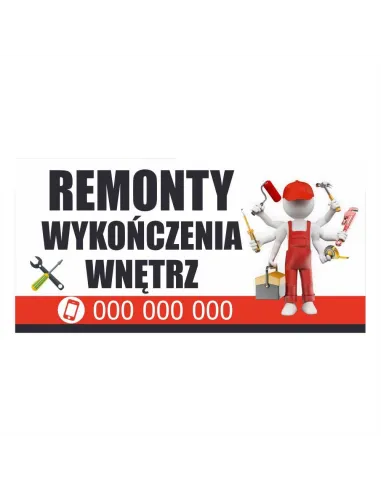 Baner Reklamowy Gotowe Wzory Banerów – Remonty Wykończenia