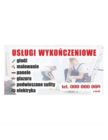 Baner Reklamowy Gotowe Wzory Banerów Usługi Wykończeniowe